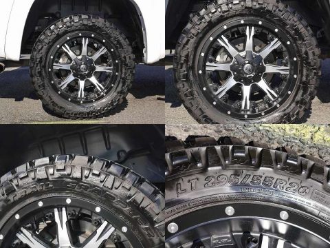 ＦＵＥＬ　ＯＦＦＲＯＡＤ　 Ｄ５４１-Ｎｕｔｚ（ブラック＆マシーン）２０インチアルミホイール＆ＮＩＴＴＯ　ＴＲＡＩＬ　ＧＲＡＰＰＬＥＲ